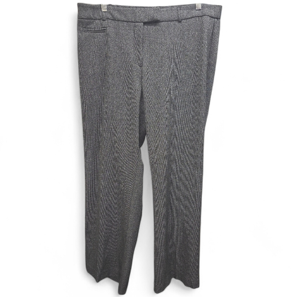 JM Collection Women's‎ Dark Gray Dress Pants S 14 Straight Leg Business Slacks